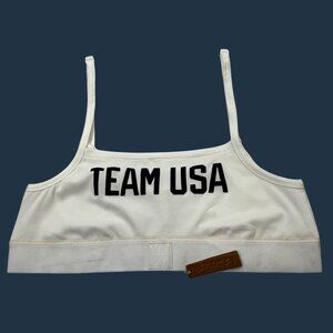 SKIMS‎ Soft Lounge Bralette Team USA White 3X